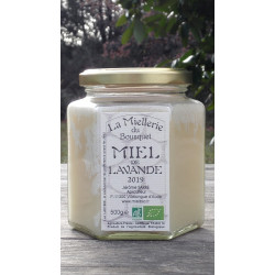 Miel Bio de Lavande 2024 France pot 500g