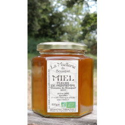 Miel Bio Fleurs de Printemps "Domaine du Bousquet" 2025 pot 1kg