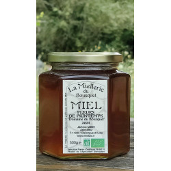 Miel Bio Fleurs de Printemps "Domaine du Bousquet" 2025 pot 500g