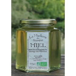 Miel de Rhododendron sauvage des Pyrénées 2025 Bio 500g