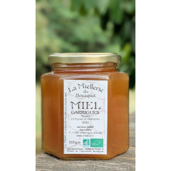Miel Bio de Garrigues Thym et Fleurs de Printemps "Domaine du Bousquet" 2026