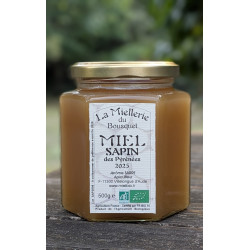 Miel de Sapin des Pyrénées Bio 2025 pot 500g