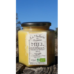 Miel Bio de Tournesol 2020 pot 500g