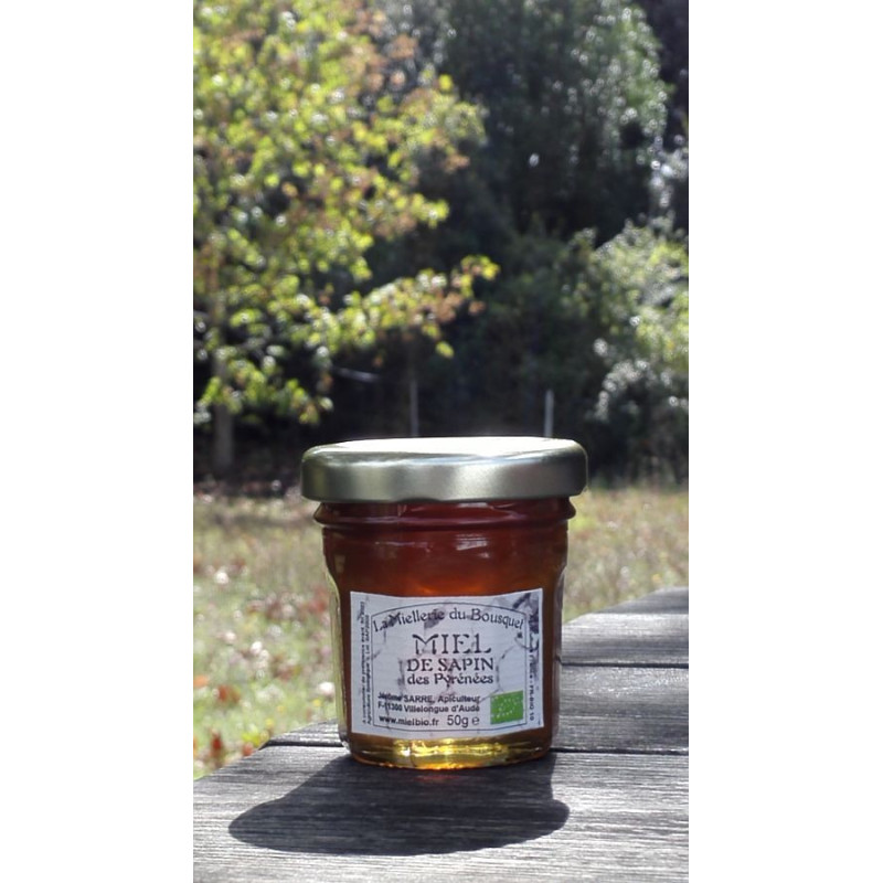 Miel de Sapin des Pyrénées Bio pot 50g