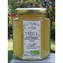 Miel Bio de Romarin sauvage Corbières pot 50g