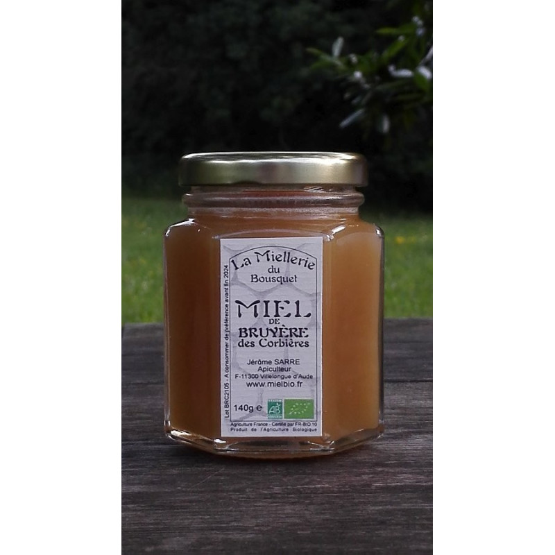 Miel Bio de Bruyère des Corbières 2021 140g
