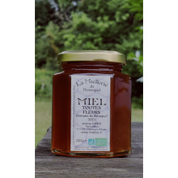 Miel Bio Toutes Fleurs de Printemps "Domaine du Bousquet" 2021 pot 250g
