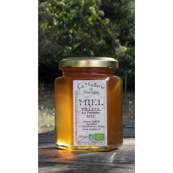 Miel Bio de Tilleul des Pyrénées 2021 pot 140g