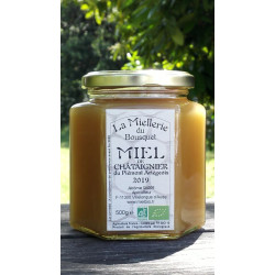 Miel de Châtaignier Bio Ariège Pyrénées 2021 pot 500g