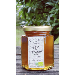 Miel de Montagne Bio Pyrénées 2021 pot 140g