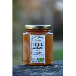 Miel Bio de Bruyère Callune crémeux Sud de France 2021 500g