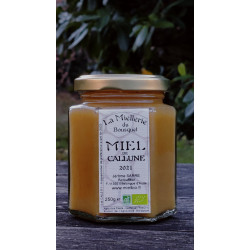 Miel Bio de Bruyère Callune crémeux Sud de France 2021 250g