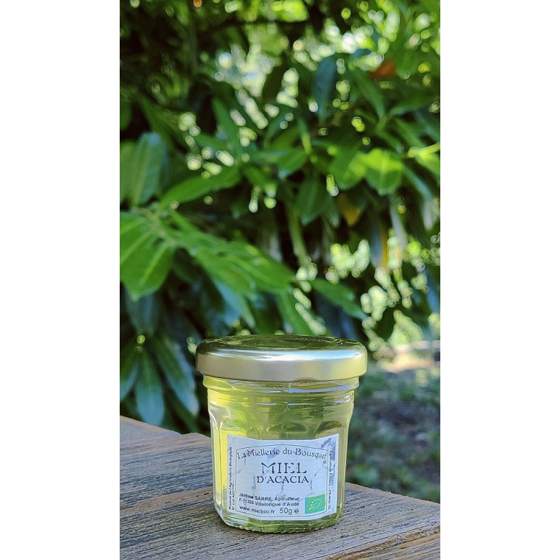 Miel d'Acacia France Bio 2022 pot 50g