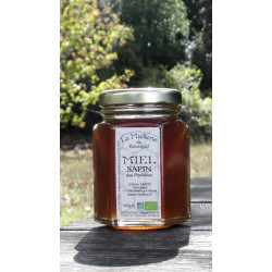 Miel de Sapin des Pyrénées Bio 2022 pot 140g