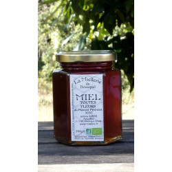 Miel Bio Fleurs du Piémont Pyrénéen 2022 pot 250g