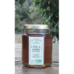Miel de Sapin des Pyrénées Bio 2022 pot 140g