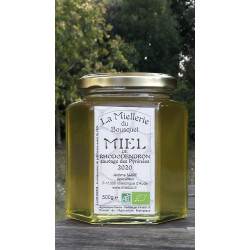 Miel de Rhododendron sauvage des Pyrénées 2022 Bio 500g