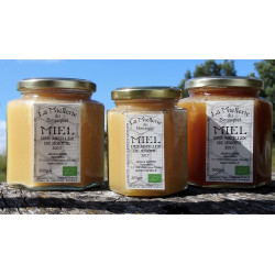 Miel Bio des Abeilles de Jérôme 2021 pot 500g
